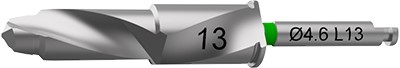 Сверло 3,85/4,6, глубина сверления 13 мм GS 1346