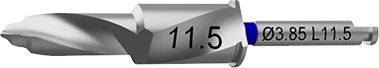 Сверло 3,2/3,85, глубина сверления 11,5 мм GS 1138