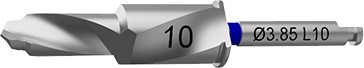 Сверло 3,2/3,85, глубина сверления 10 мм GS 1038